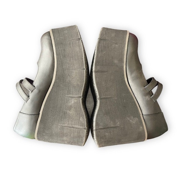 Demonia Kera 08 Black Double Strap Mary Jane Platform Sz: 9 - Goth Punk Rave - Picture 5 of 8